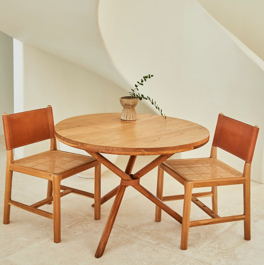 ZIMZALA TEAK DINING TABLE