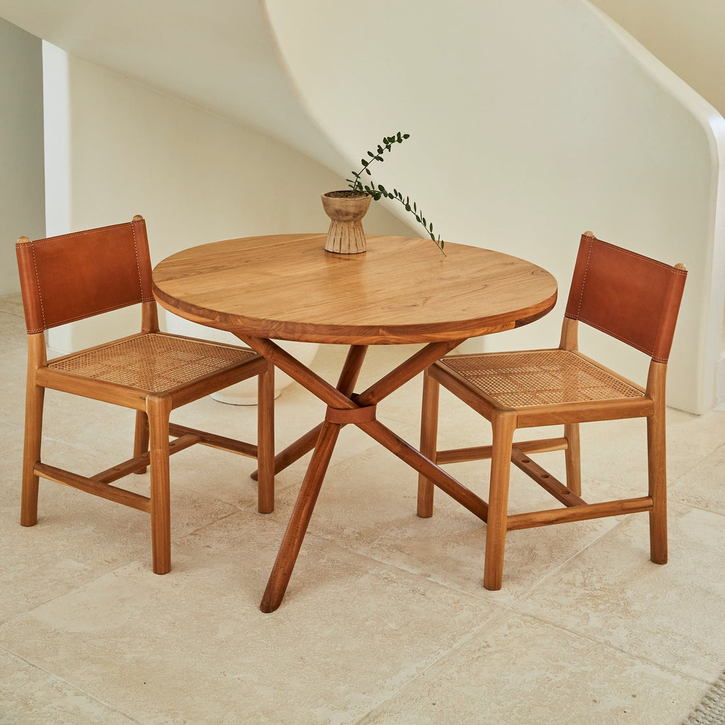 ZIMZALA TEAK DINING TABLE