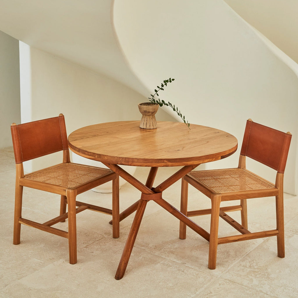 ZIMZALA TEAK DINING TABLE