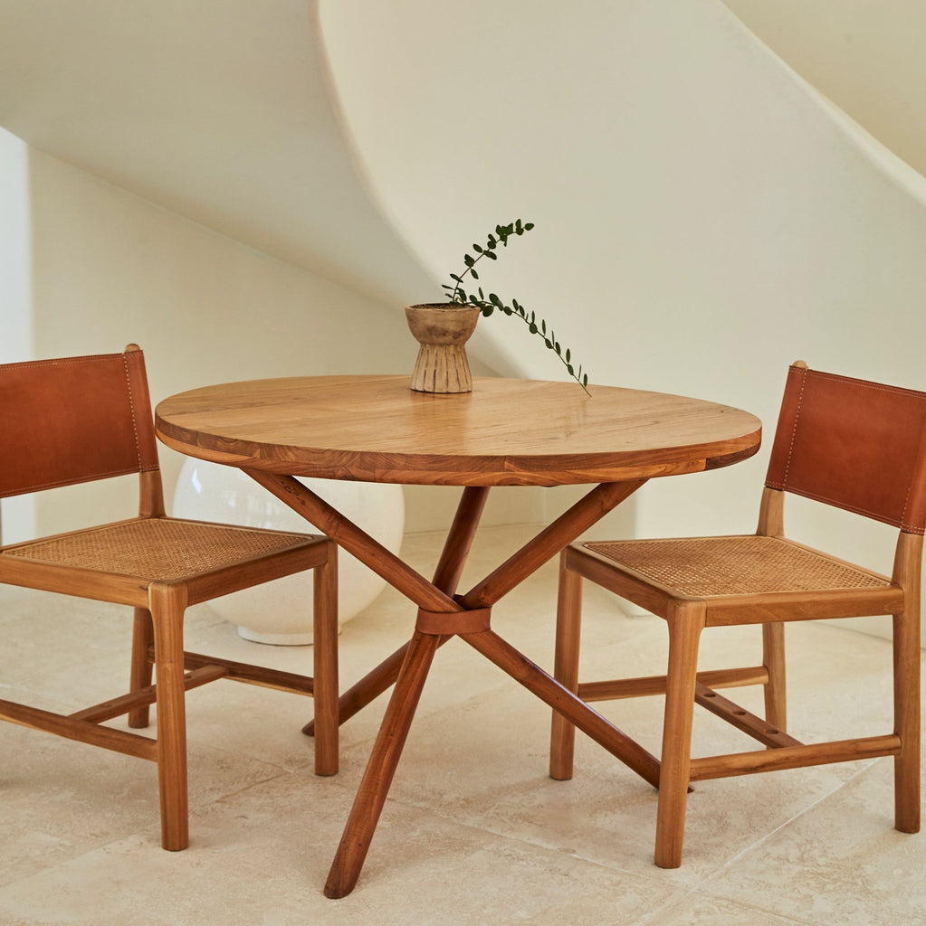 ZIMZALA TEAK DINING TABLE