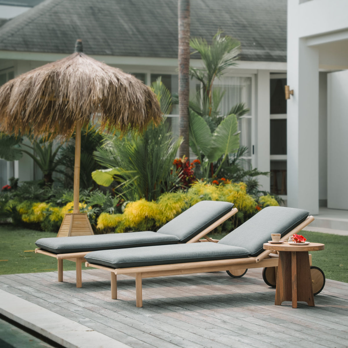 Sol Sun Lounge | Charcoal – ZEPHYR HOME