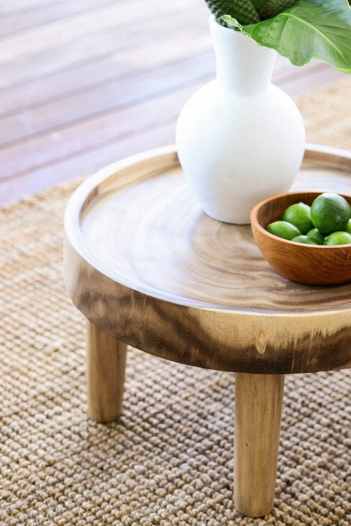 RUSTIC TIMBER COFFEE TABLE | LARGE