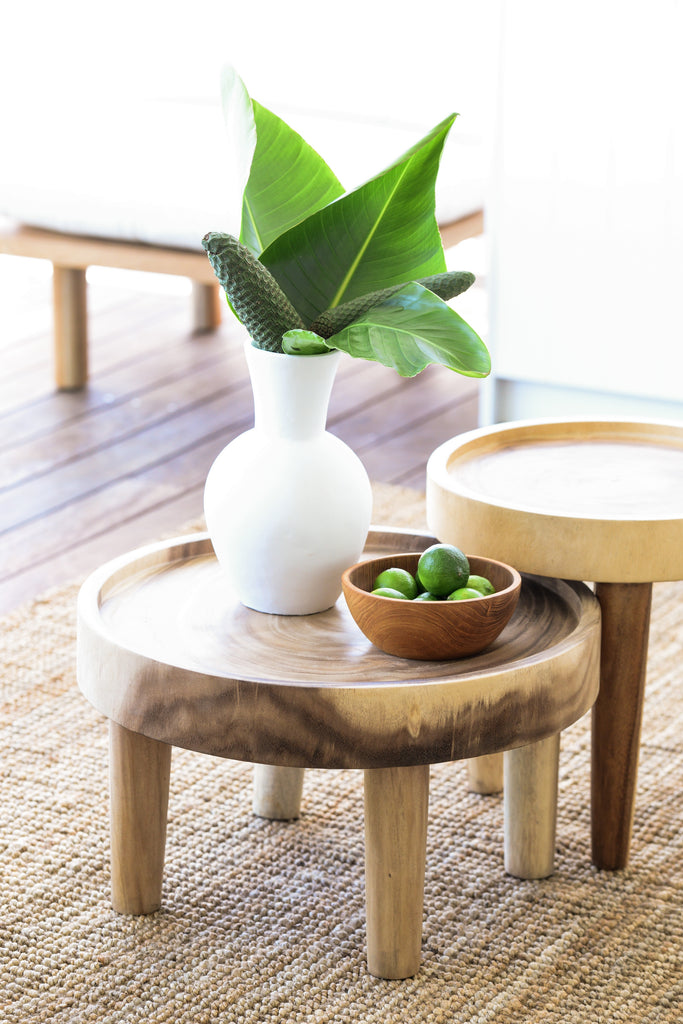 RUSTIC TIMBER COFFEE TABLE | LARGE