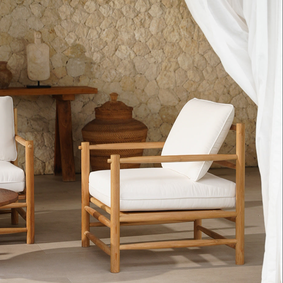 Sol Single Sofa White