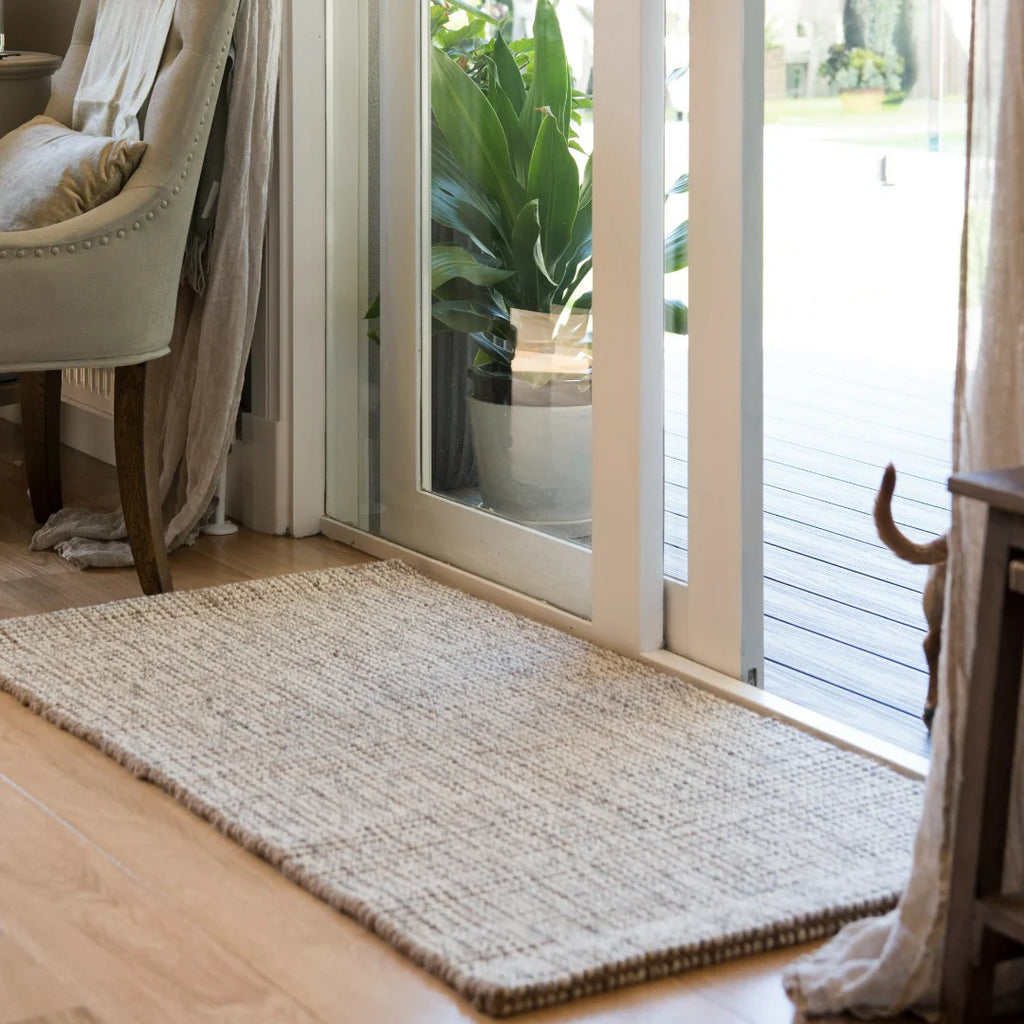 CARTER WOOL & JUTE DOORMAT