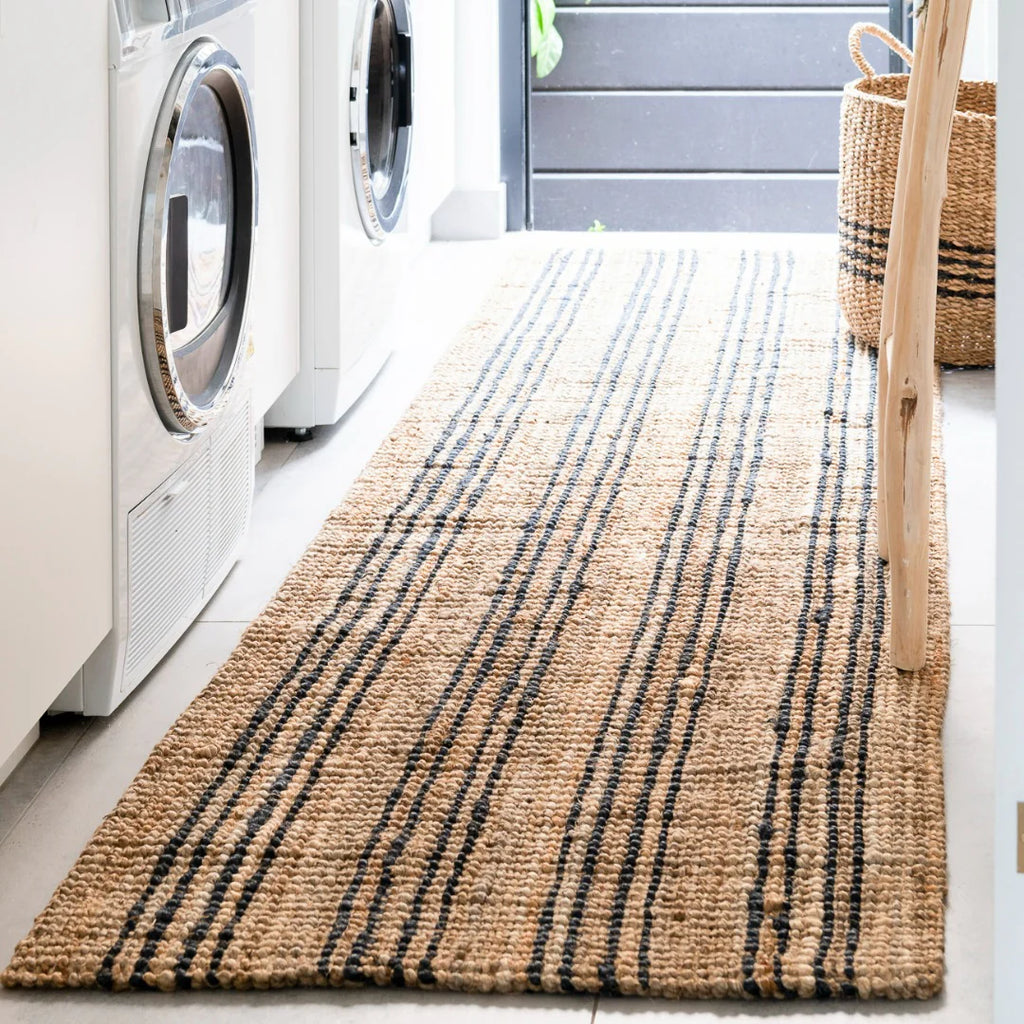 SMITH STRIPE JUTE DOORMAT