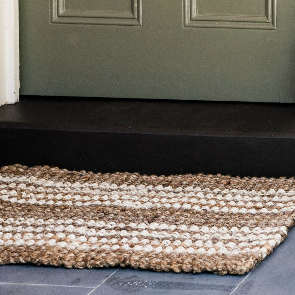 OSBOURNE STRIPE JUTE DOORMAT