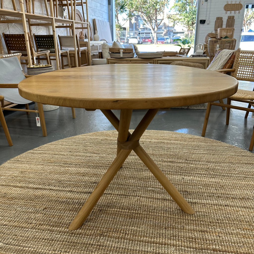 ZIMZALA TEAK DINING TABLE