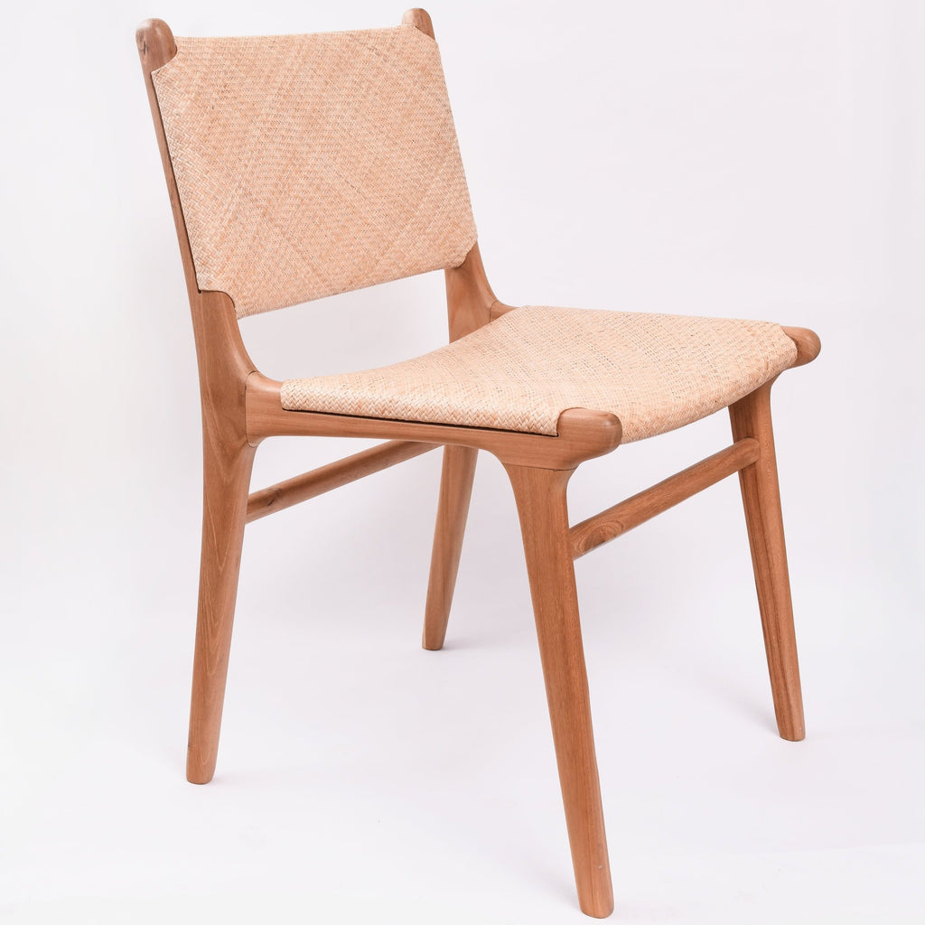 ZULU BORNEO RATTAN DINING CHAIR | NATURAL