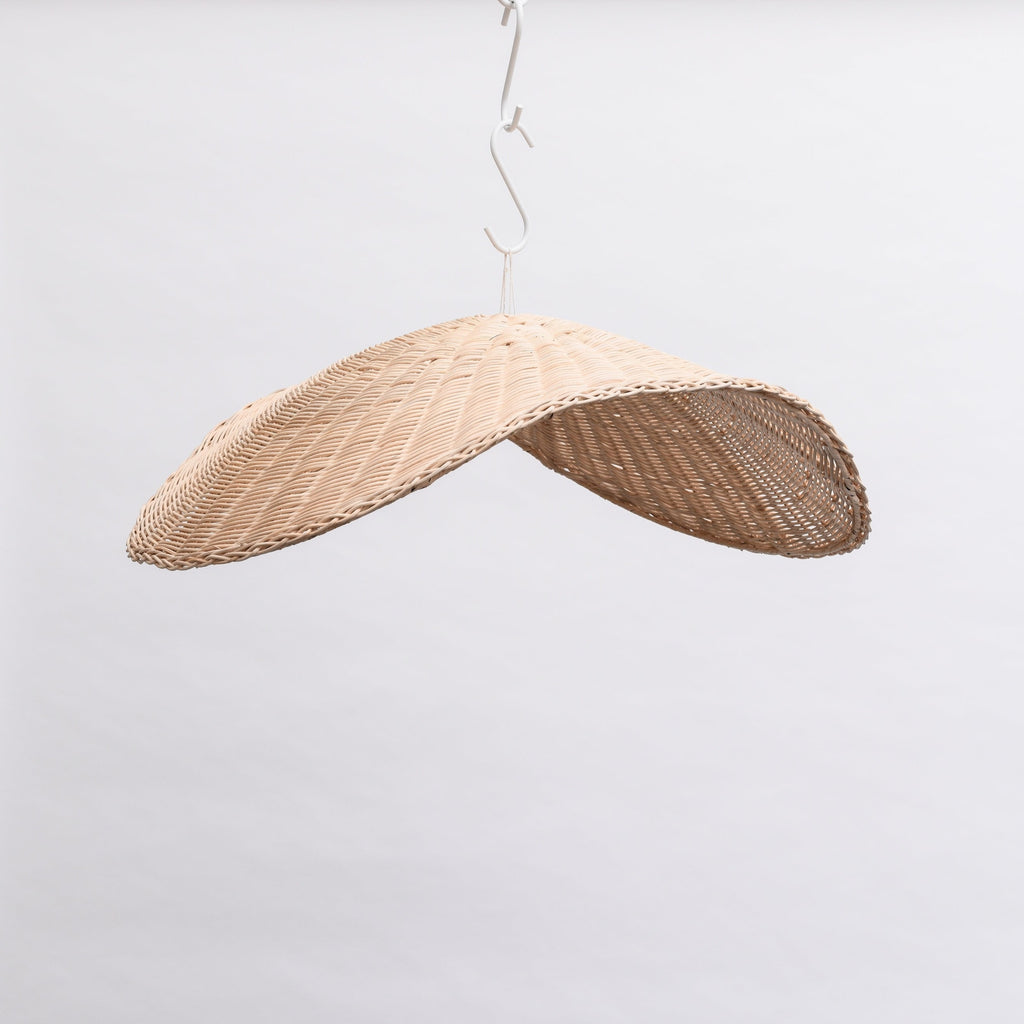 MANA WICKER PENDANT | LARGE