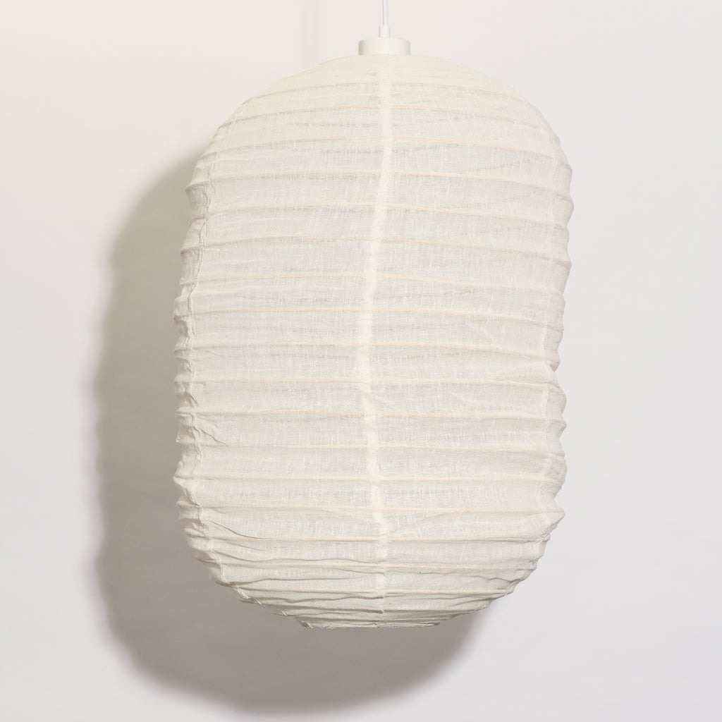 LINEN PENDANT - CYLINDER 45cm