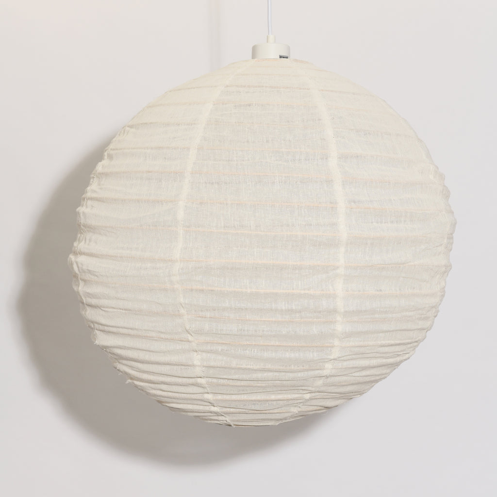 LINEN PENDANT - ROUND 60cm