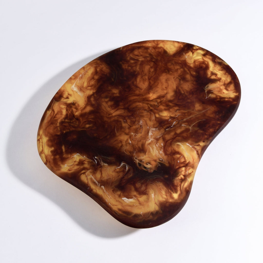 ORGANIC RESIN CHEESEBOARD | TORTOISE