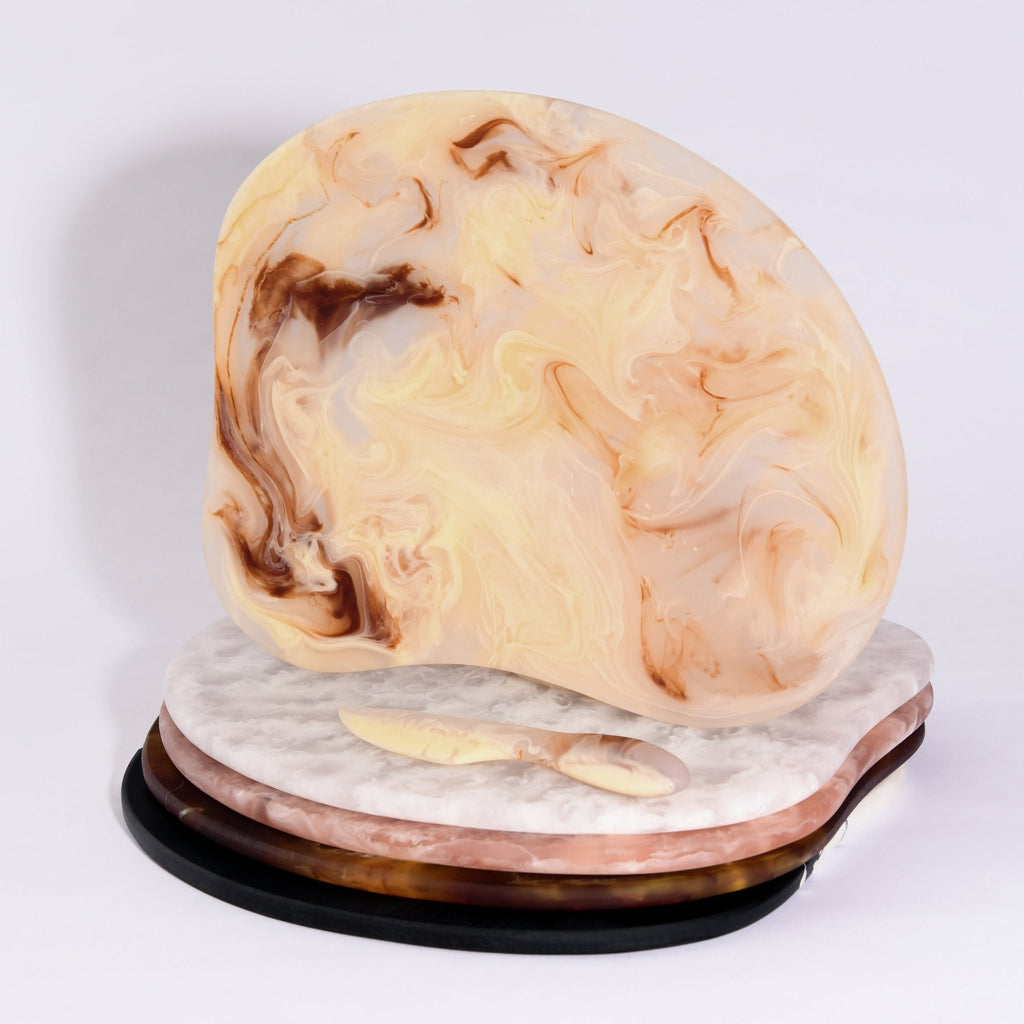 ORGANIC RESIN CHEESEBOARD | JUST PEACHY