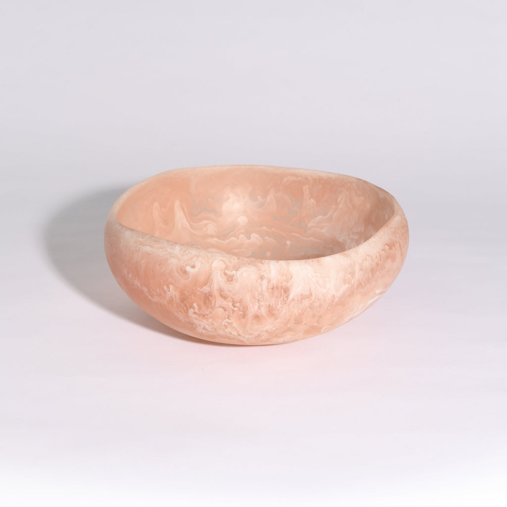 ORGANIC RESIN SALAD BOWL | JUST PEACHY