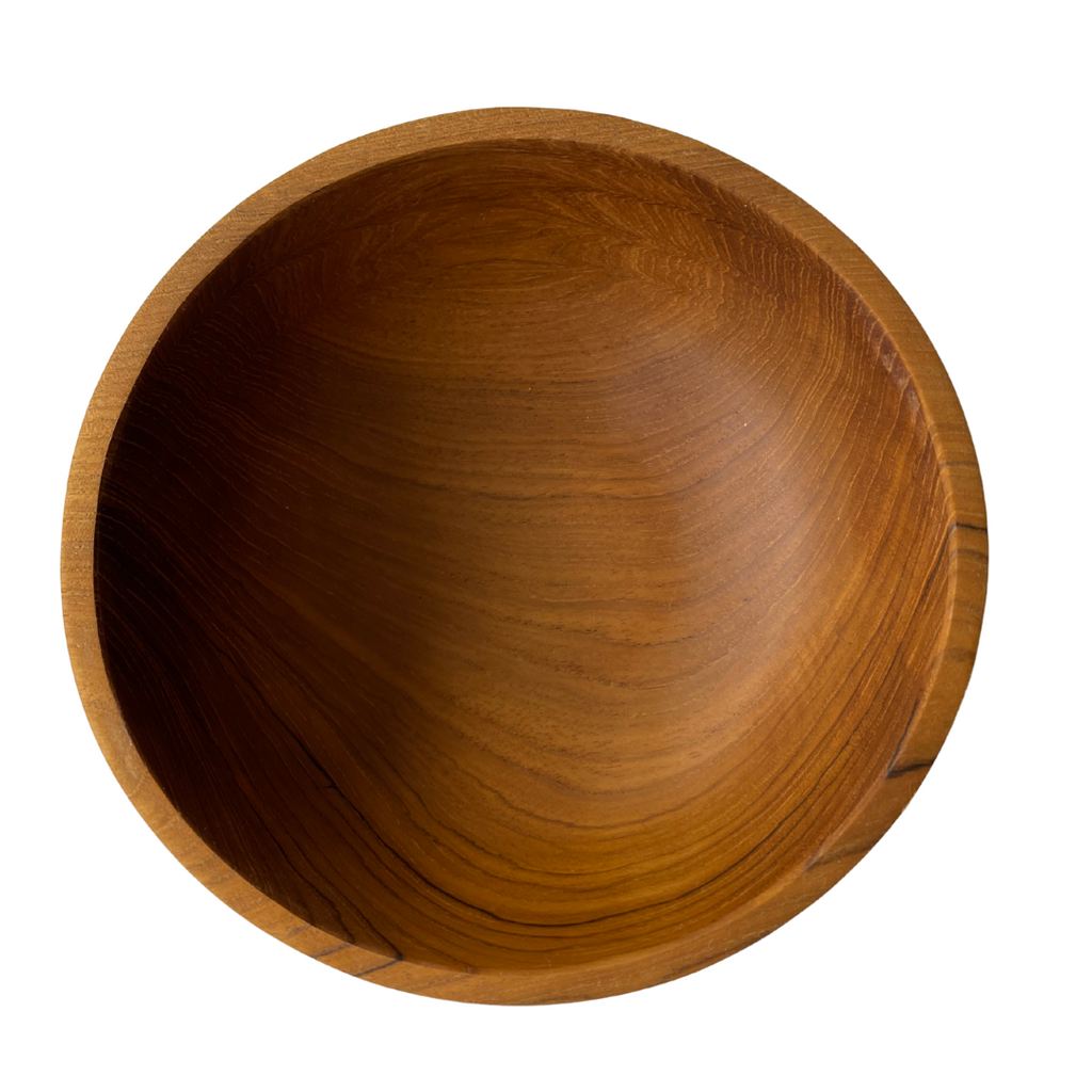 TEAK BOWLS - VARIOUS SIZES