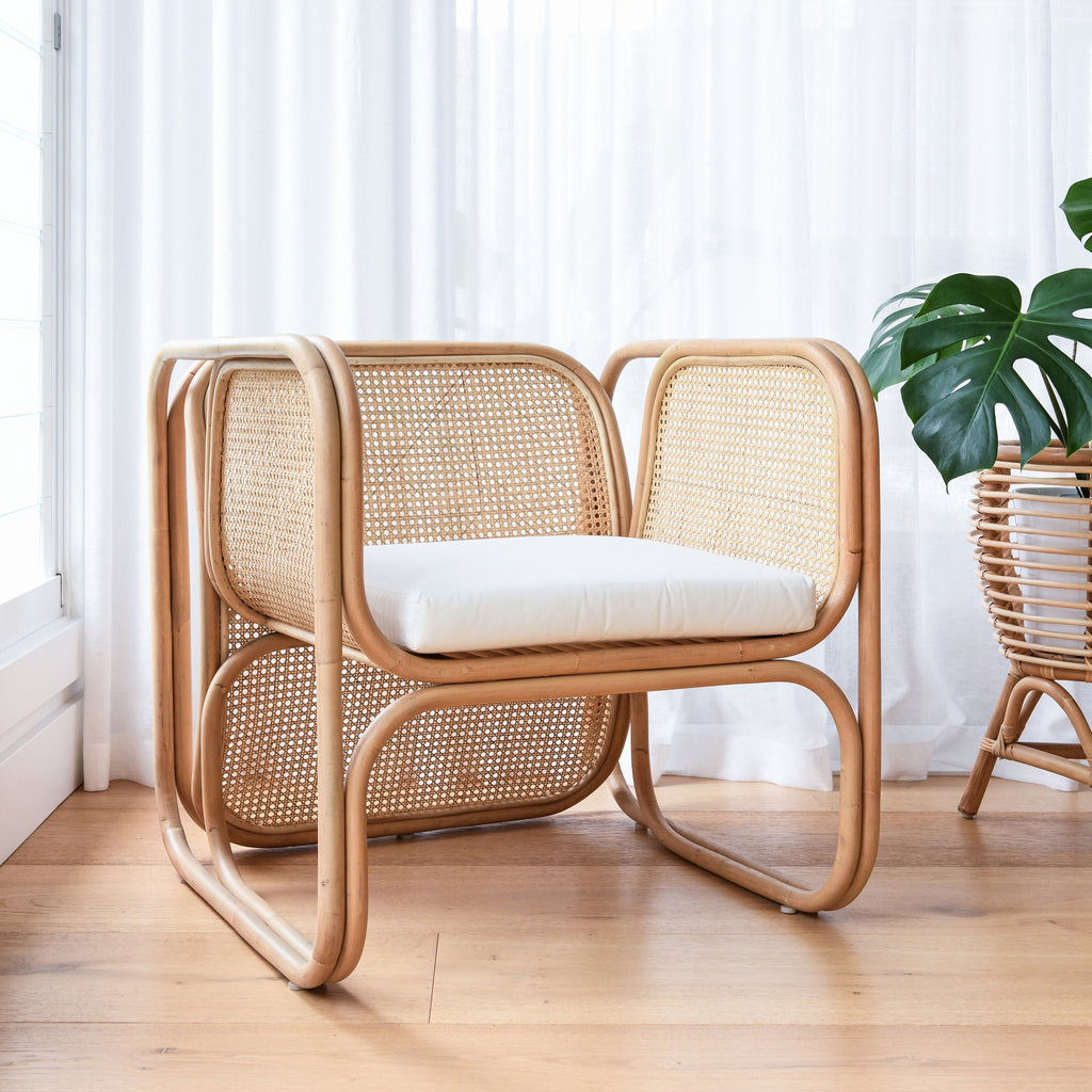 FLORES RATTAN OCCASIONAL CHAIR